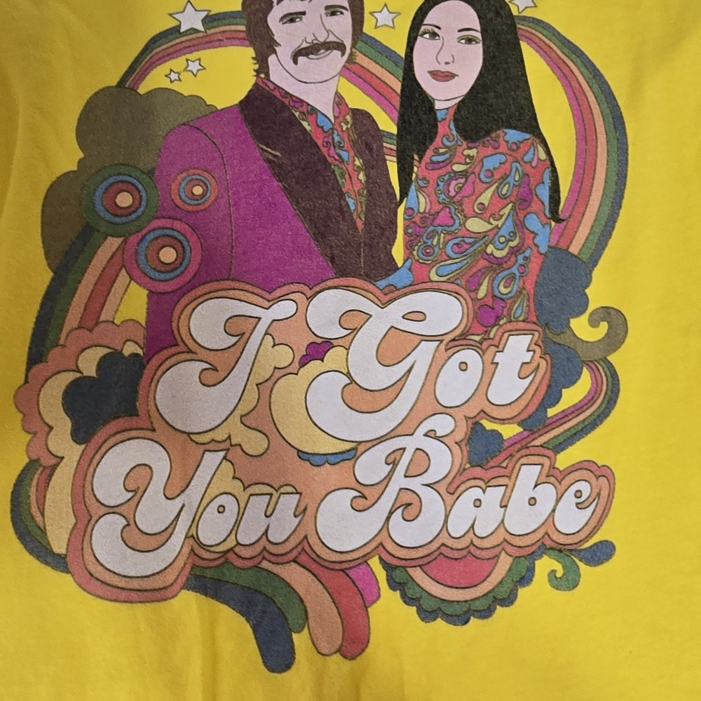 Midnight Rider Bright Yellow Graphic Tee - Picture 2 of 4